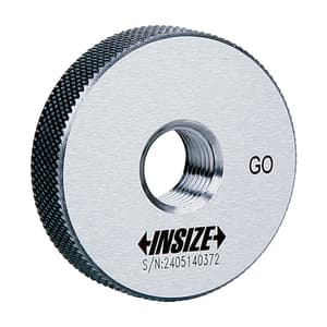 Insize 26 mm (Dia.) x 0.75 (Pitch) Metric Fine Thread Ring Gauge (Go Series), 4129-26L