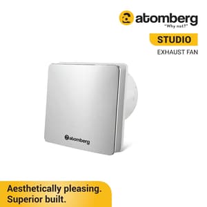 Atomberg Studio 150 mm Exhaust Fan with BLDC Motor (Stainless Steel)