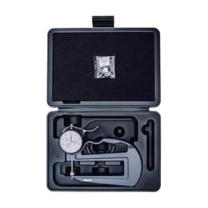 Mitutoyo 0 - 1 inch Dial Indicator Deep Throat Type Thickness Gauge (Ceramic Contact Elements), 7322A