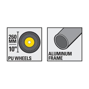 Stanley 200 Kg Load Capacity Aluminium Hand Truck, SXWT-HT525