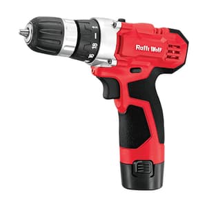 Ralli Wolf 12V / 15 mm Cordless Drill Driver with 2 Pcs Batteries, RCD12V