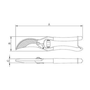 Taparia 225 mm Pruning Shear, PS 10