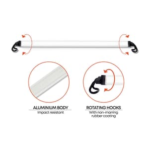 Groz 5000 Lumens Glare Free High Intensity Underhood Light, LED-353
