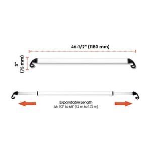 Groz 5000 Lumens Glare Free High Intensity Underhood Light, LED-353