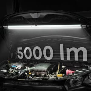 Groz 5000 Lumens Glare Free High Intensity Underhood Light, LED-353