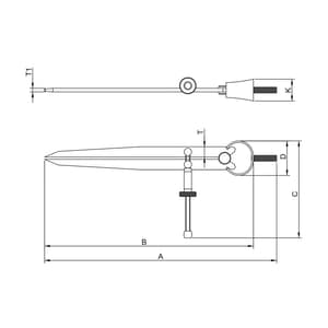 Taparia 150 mm / 6 inch Spring Divider, SD 6