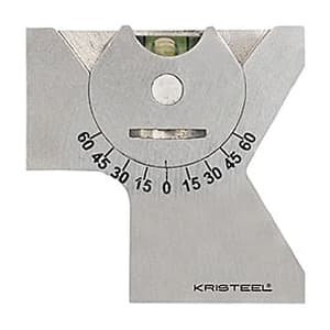 Kristeel 45 mm / 1/2 Degree Deluxe CNC Tool Setting Gauge With Angle Scale, DCTSG