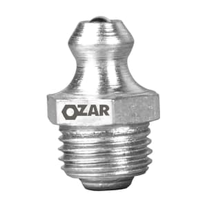 Ozar M8x1 Straight Grease Nipple (Pack of 100 Pcs), AGN-8155