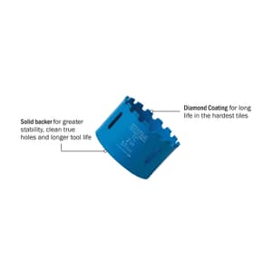 Ultra 89 mm Tungsten Carbide Holesaw (Fine Pitch)