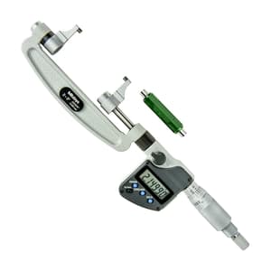 Mitutoyo 2 - 3 inch (50.8 - 76.2 mm) Digital Caliper Type Micrometer, 343-352-30