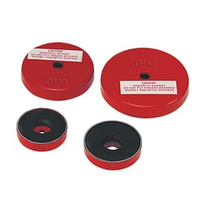 Ozar 70 x 11.10 mm Shallow Ceramic Magnets, AMP-0658