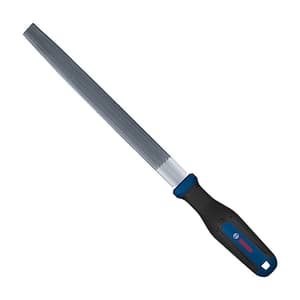 Bosch 200 mm / 8 inch Half-Round Metal Rasp File (Shape E), 1 600 A03 DP0