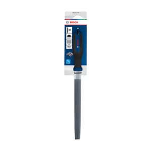 Bosch 200 mm / 8 inch Half-Round Metal Rasp File (Shape E), 1 600 A03 DP0