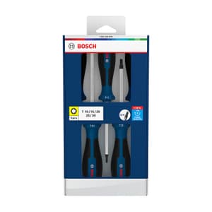 Bosch 5 Pcs Torx Screwdriver Set with Multi-component Handle, 1 600 A03 9PG