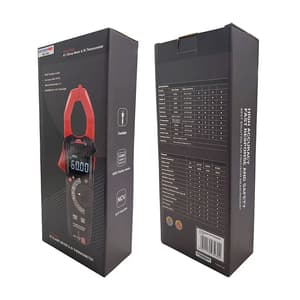 Metravi 6000 Count / 1000A Digital TRMS AC Clamp Meter With IR Thermometer, PRO IRC-600