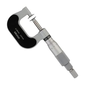 Mitutoyo 0 - 25 mm Paper Thickness Micrometer, 169-101-10
