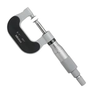 Mitutoyo 0 - 1 inch Paper Thickness Micrometer, 169-103-10