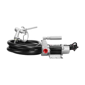 Groz 12V DC Base Mount Electric Diesel Pump With Manual Nozzle, EDP/12M/ST
