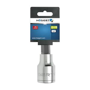 Hogert T45 mm, 1/2 Square Drive Torx Bit Socket, HT1S751