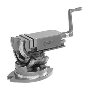 Ozar 100 mm / 4 inch 3 Way Swivel & Tilt Precision Milling Vice, AVU-2996