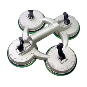Sumake 123 mm Four-grips Fix Style Chrom Plated Suction Cup, SC-9804