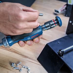 Bosch 12 Pcs Bit Ratchet Screwdriver Set with Magazine, 1 600 A03 9PK
