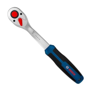 Bosch 1/2 Inch Sq. Drive Ratchet with Soft-grip Handle (72 Teeth), 1 600 A03 AC8