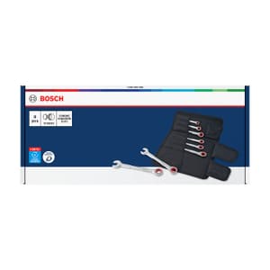 Bosch 8 - 19 mm Ratchet Combination Wrench Set (Pack of 8 Pcs), 1 600 A03 AG5