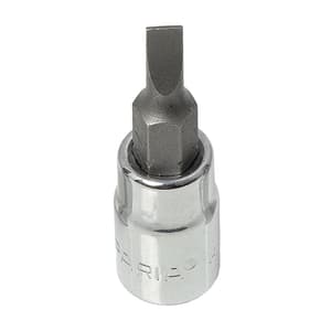 Taparia 4 mm, 1/4 Inch Sq. Drive Flat Bit Socket, AF 4