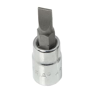 Taparia 5.5 mm, 1/4 Inch Sq. Drive Flat Bit Socket, AF 5.5