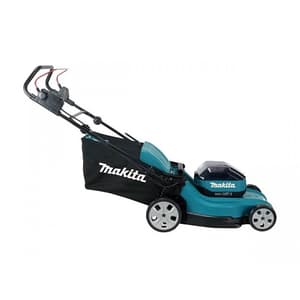 Makita 64Vmax BL 48 cm (18-7/8") 4 in 1 Cordless Lawn Mower with Rapid Charger & 1 Pcs 4.0Ah Battery, LM001JM101