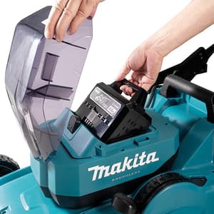 Makita 64Vmax BL 48 cm (18-7/8") 4 in 1 Cordless Lawn Mower with Rapid Charger & 1 Pcs 4.0Ah Battery, LM001JM101