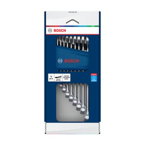 Bosch 6 - 19 mm Combination Wrench Set (Pack of 12 Pcs), 1 600 A03 AH4