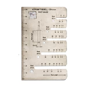 Kristeel 2.4 - 4.8 mm Dia. Rivet Gauge, RG