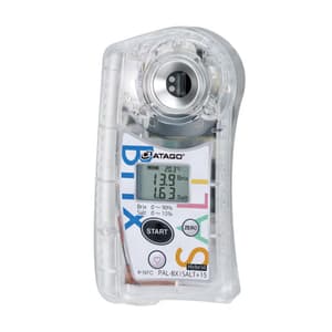 Atago Digital Hand-held Pocket Size Brix-Salt Hybrid Meter, PAL-BX | SALT+15