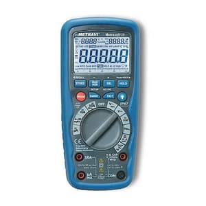Metravi 4-3/4 Digits / 1000V Fully-Protected Digital TRMS Multimeter With Wireless USB PC Interface, Metrasafe-19