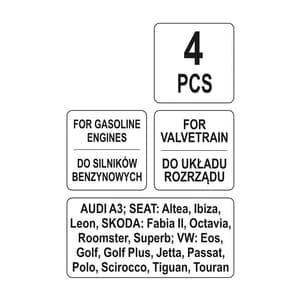 Yato 4 Pcs Engine Timing Tool Set, YT-06017