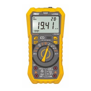 Meco 4 Digits / 9999 Counts TRMS Auto & Manual Ranging Digital LCR Multimeter, LCR99