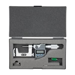 Mitutoyo 1 - 2 inch Interchangeable Anvil Type Digital Uni-mike Micrometer with Friction Thimble, 317-352-30