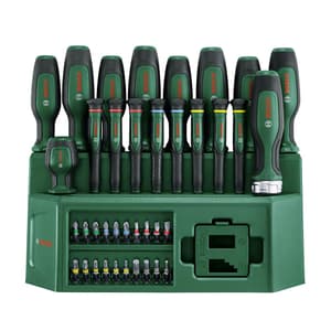 Bosch 39 Pcs Mix Screwdriver Set with Stand, 1 600 A02 Z9L