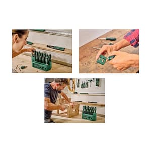 Bosch 39 Pcs Mix Screwdriver Set with Stand, 1 600 A02 Z9L