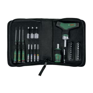 Bosch 31 Pcs Mix Screwdriver Set with Bag, 1 600 A03 9HX