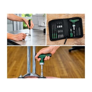 Bosch 31 Pcs Mix Screwdriver Set with Bag, 1 600 A03 9HX