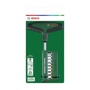 Bosch 19 Pcs T-Handle Bit Screwdriver Set, 1 600 A03 9J3