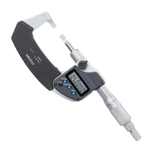 Mitutoyo 1 inch / 25.4 mm Non-rotating Spindle Type Digital Blade Micrometer (Type A), 422-330-30
