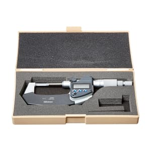 Mitutoyo 1 inch / 25.4 mm Non-rotating Spindle Type Digital Blade Micrometer (Type A), 422-330-30