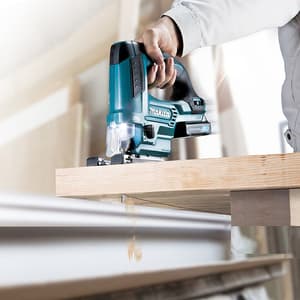 Makita 12V Max CXT BL 23 mm (7/8") Cordless Top Handle Jig Saw (Bare Tool), JV103DZ