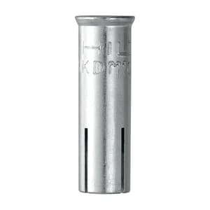 Hilti M8 x 40 HKD Drop In Anchor - Galvanised Steel (Pack Of 50 Pcs), 376961