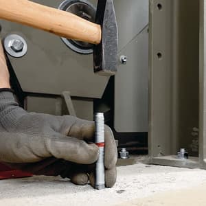 Hilti M12 x 295 mm 220/200 Assy HST3 Wedge Anchor - Galvanised Steel Safety Stud Anchor With External Thread (Pack Of 25 Pcs), 2105857