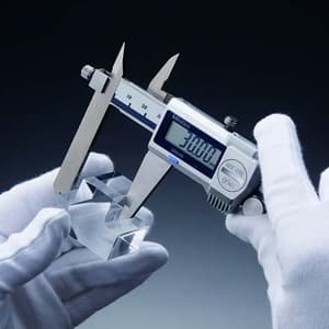 Mitutoyo 0 - 200 mm Digital ABS Offset Caliper, 573-612-20